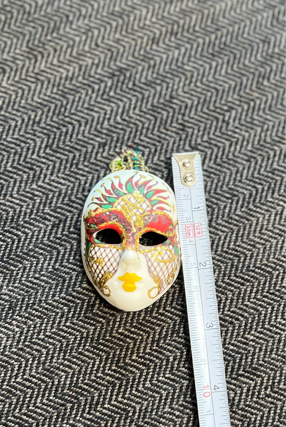 Decorative Porcelain Masquerade Mask - photo 3