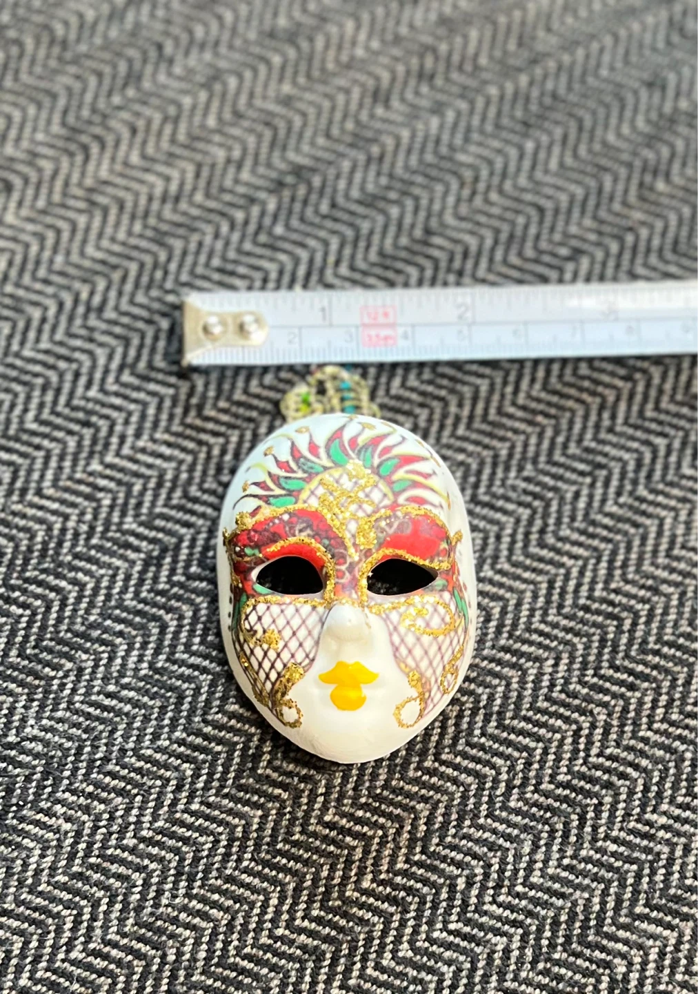 Decorative Porcelain Masquerade Mask - photo 4
