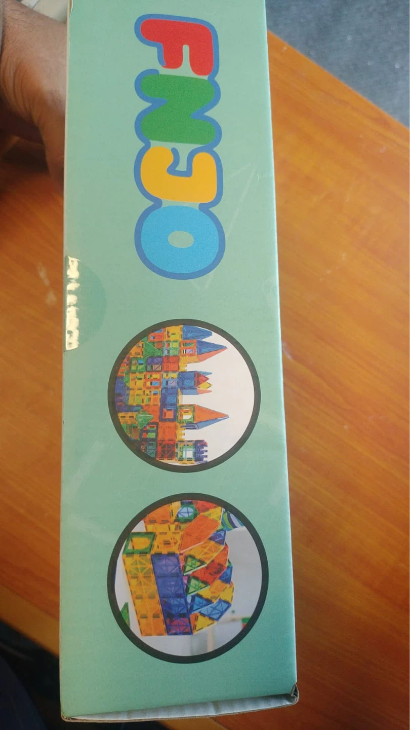 FNGO Magnetic Tiles - 110 Pieces - photo 2