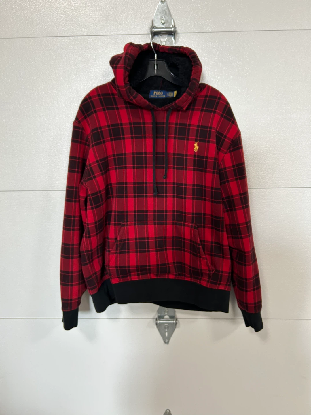 Polo Ralph Lauren Plaid Fleece Hoodie