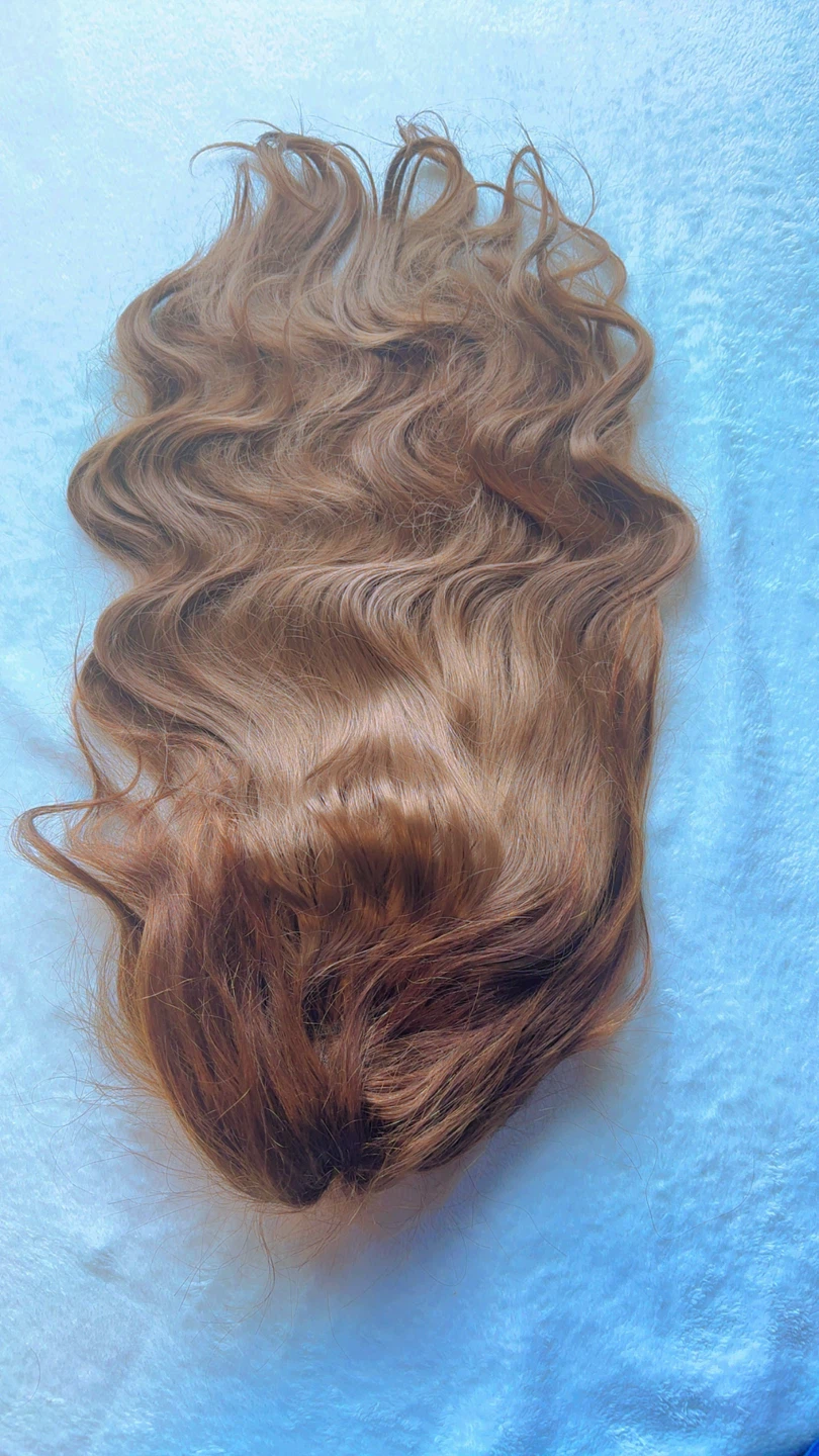 Brown Wavy Hair Extension with Net - photo 2