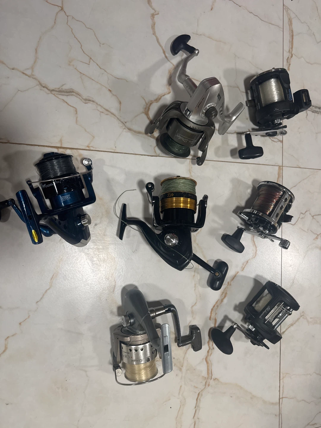 Assorted Fishing Reels - Various Brands