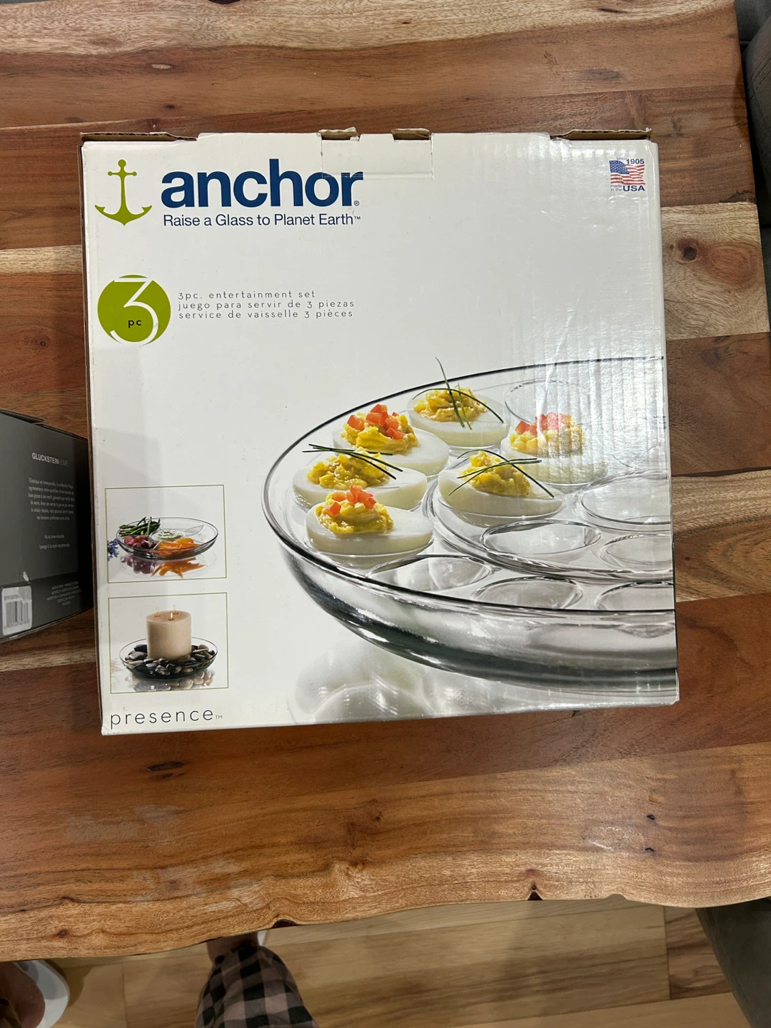 Anchor Hocking 3pc Entertainment Set