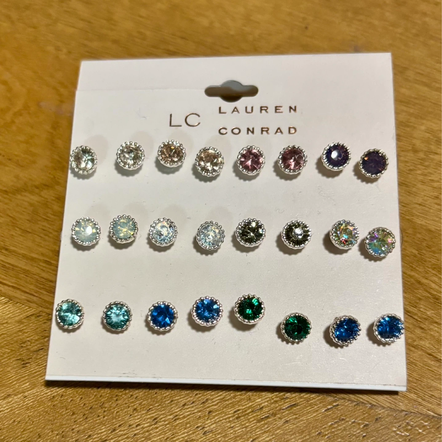 NEW Lauren Conrad 24-Piece Earring Set