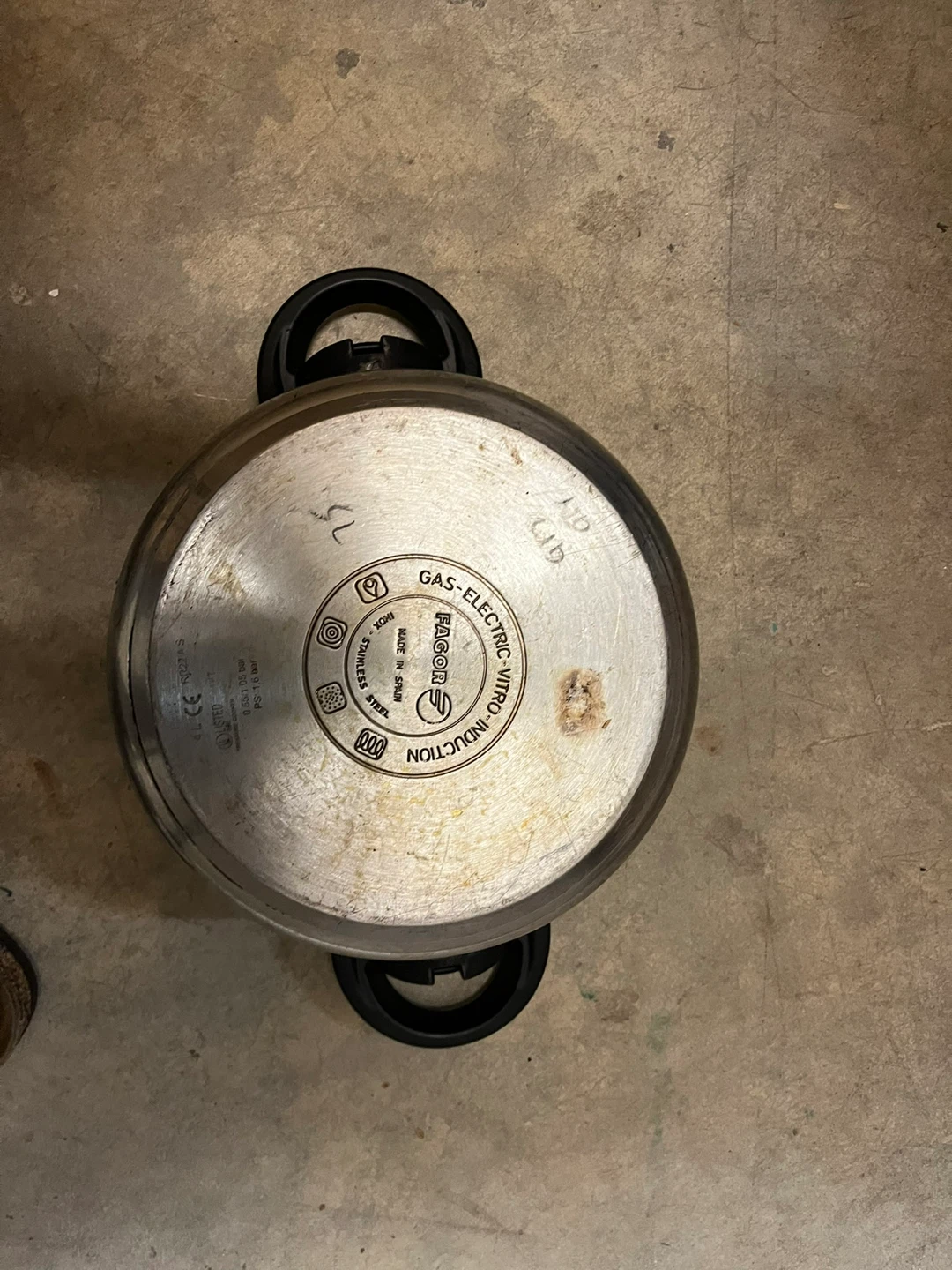 Fagor Stainless Steel Pot with Lid - photo 2