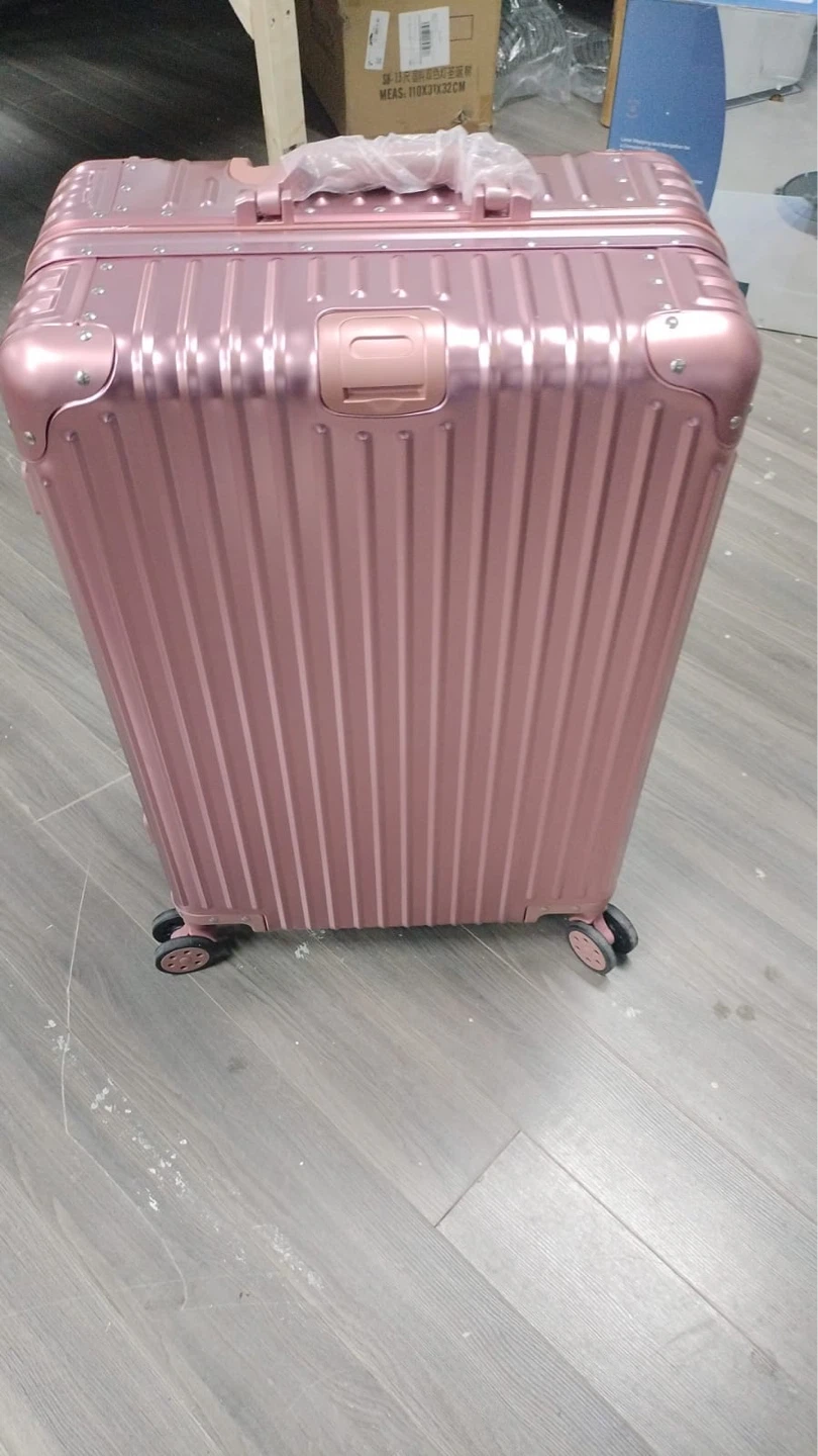 Rose Gold Luggage Suitcase