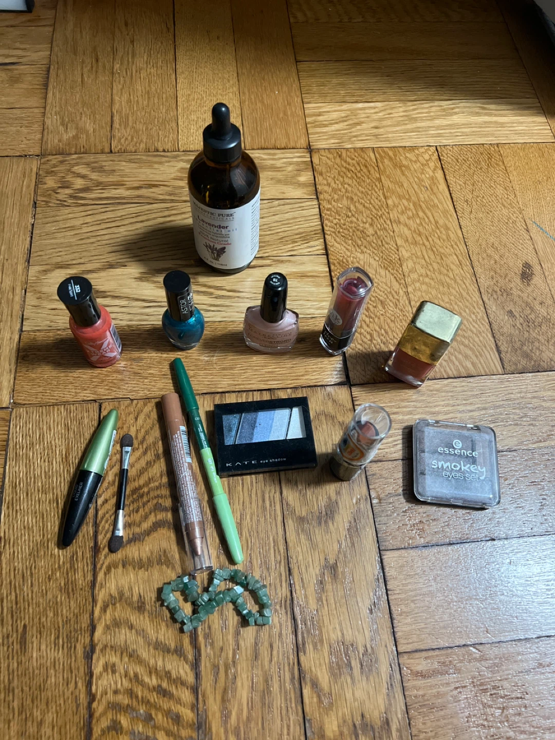 Assorted Makeup Lot - Eyeshadows, Lipsticks, Nail Polish