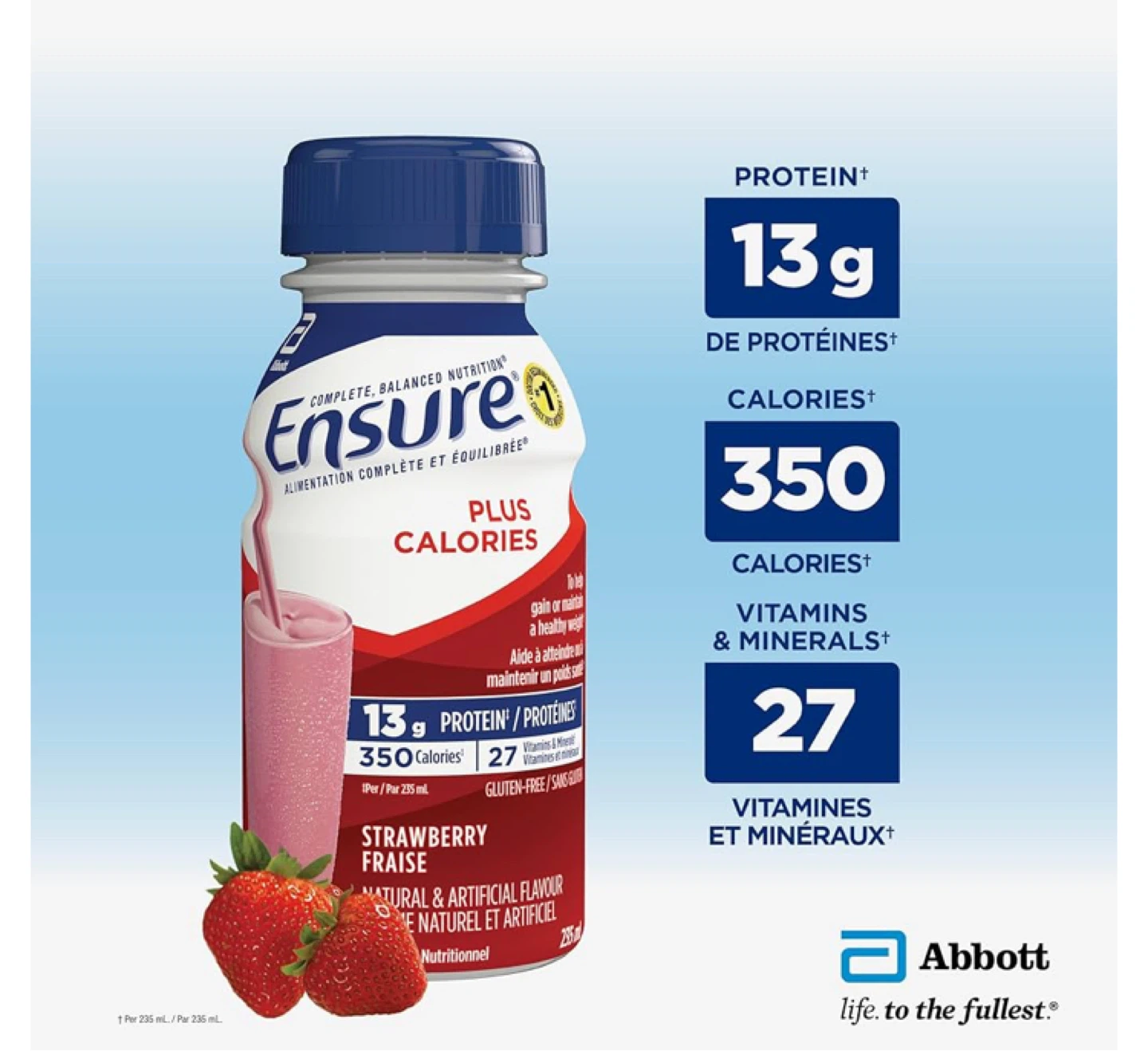 Ensure Plus - Vanilla & Strawberry