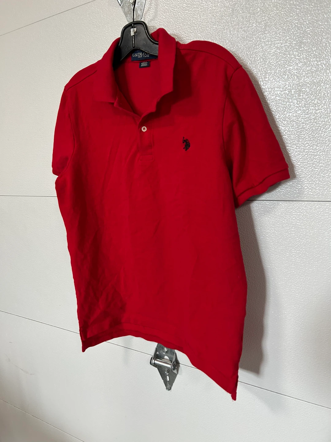 U.S. Polo Assn. Men's Red Polo Shirt - Large - photo 2