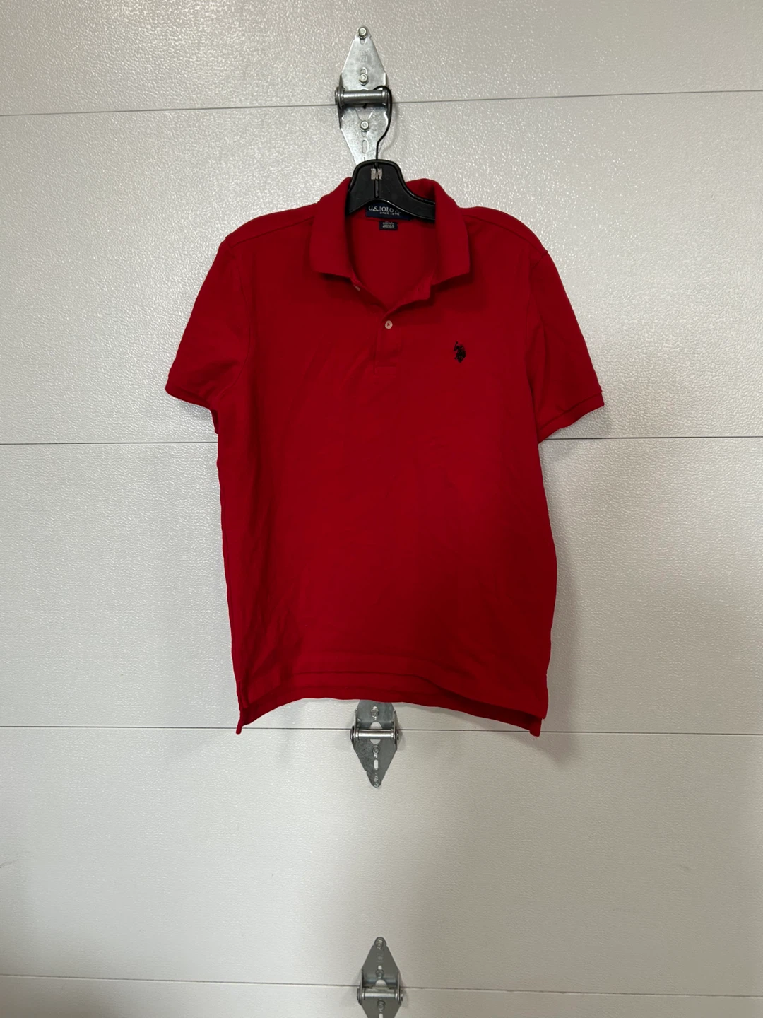 U.S. Polo Assn. Men's Red Polo Shirt - Large