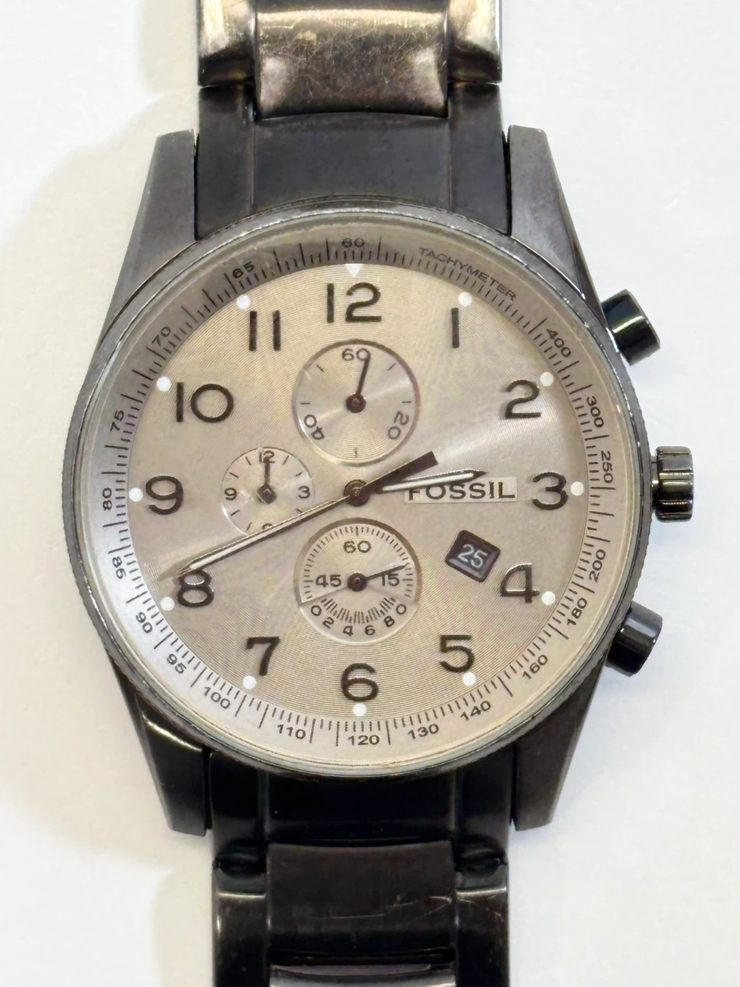Fossil Watch Men’s Arkitekt Chronograph Watch FS-4250