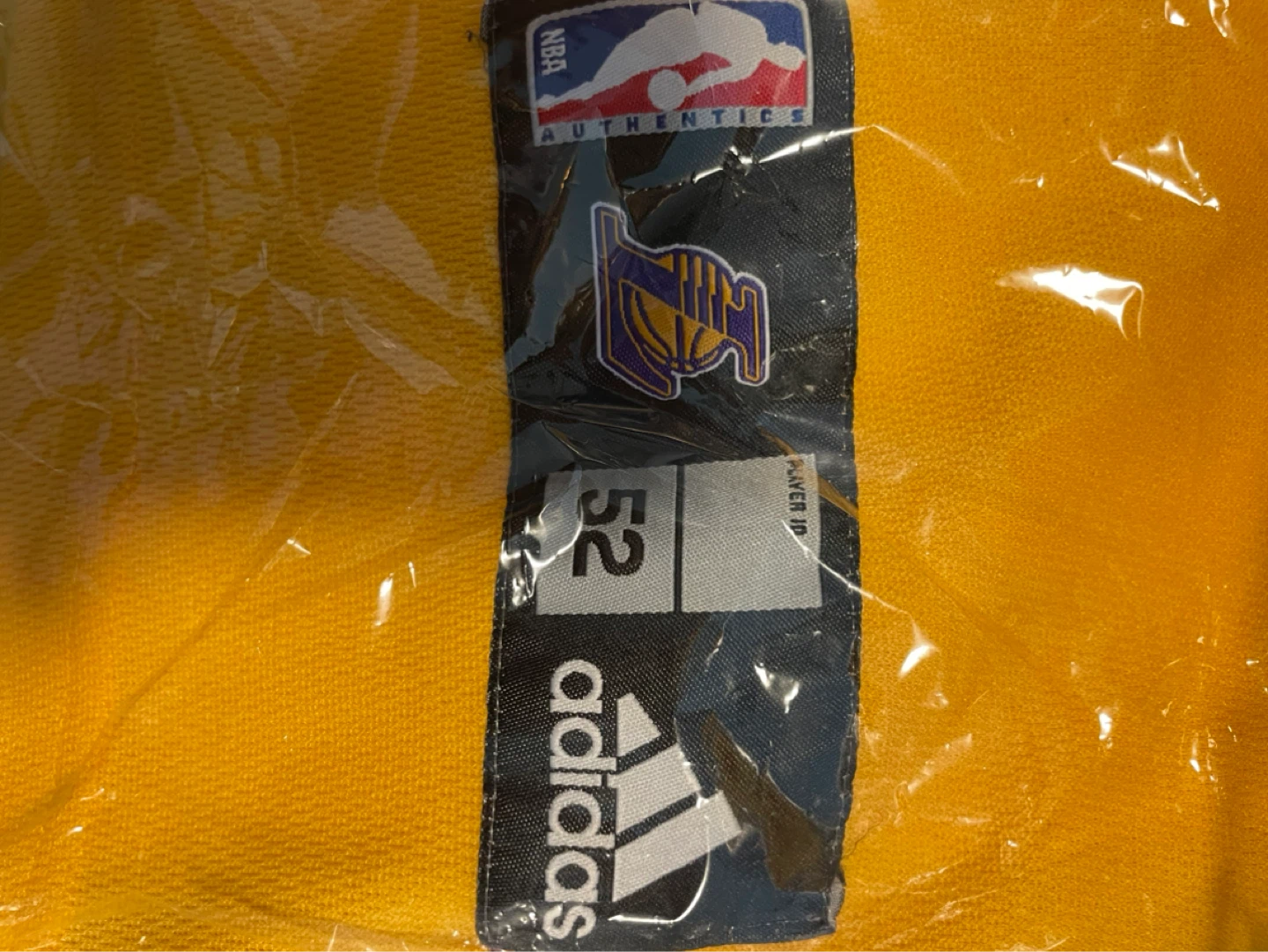 Los Angeles Lakers Kobe Bryant #24 Adidas Jersey Size 52 - photo 2