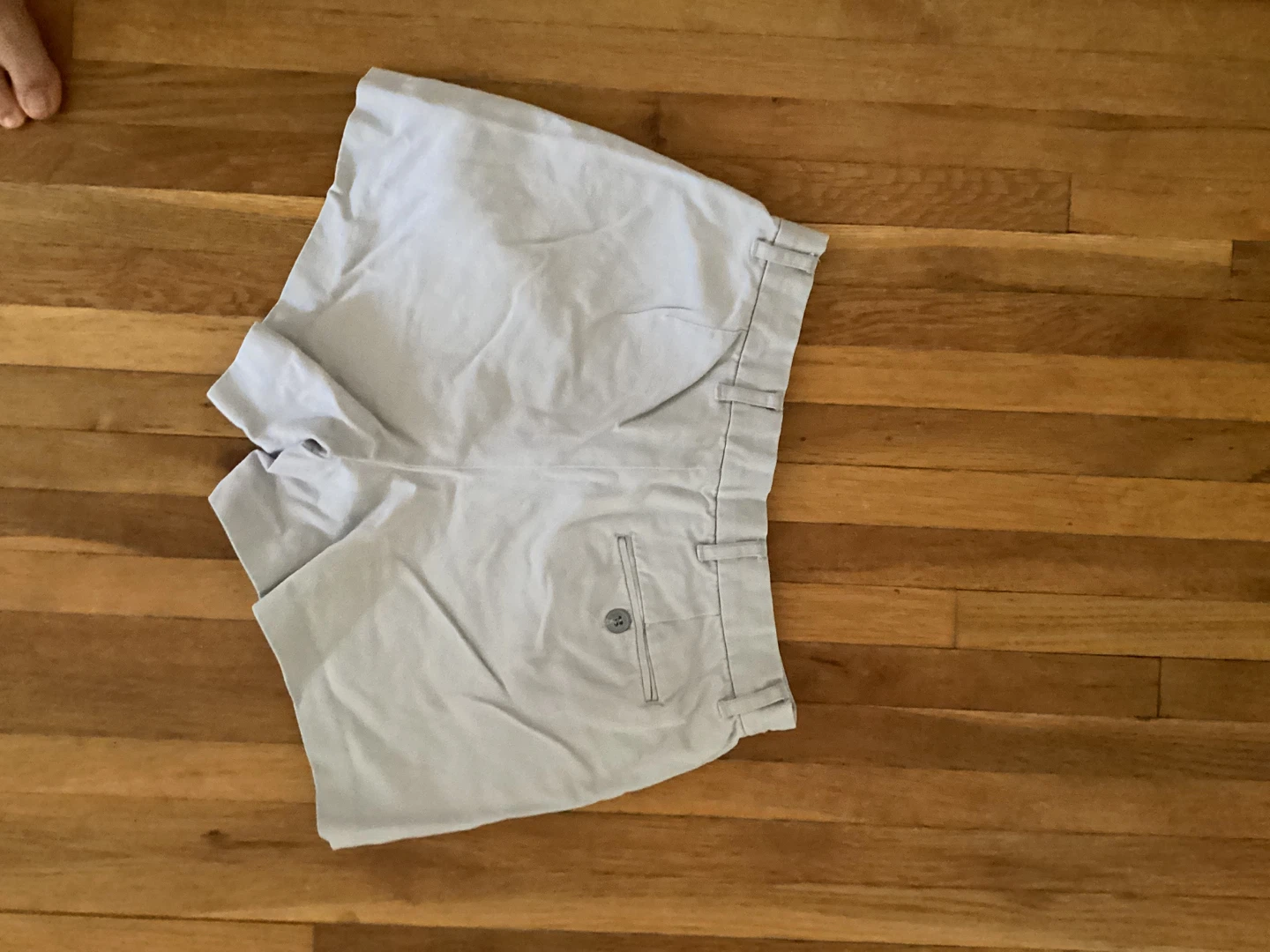 J Crew 100%cotton Light Blue Chino Shorts - photo 2