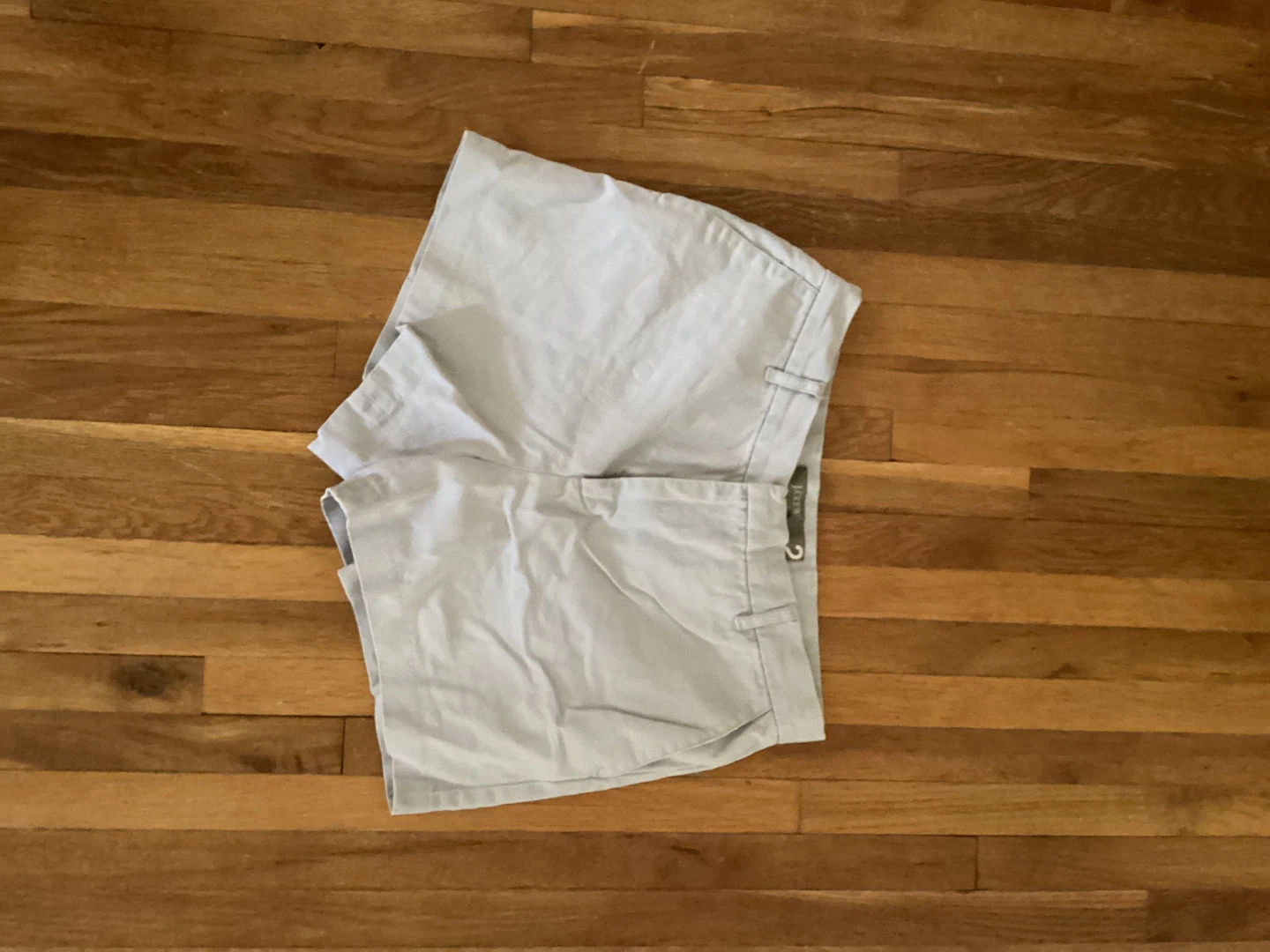 J Crew 100%cotton Light Blue Chino Shorts