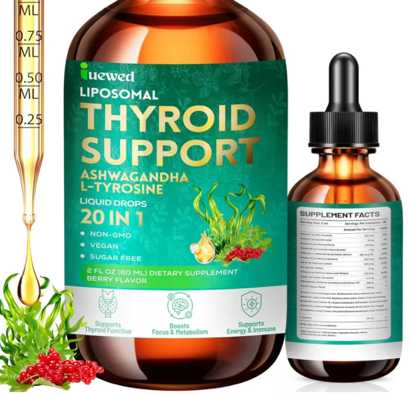*SEALED* Thyroid Support Drops