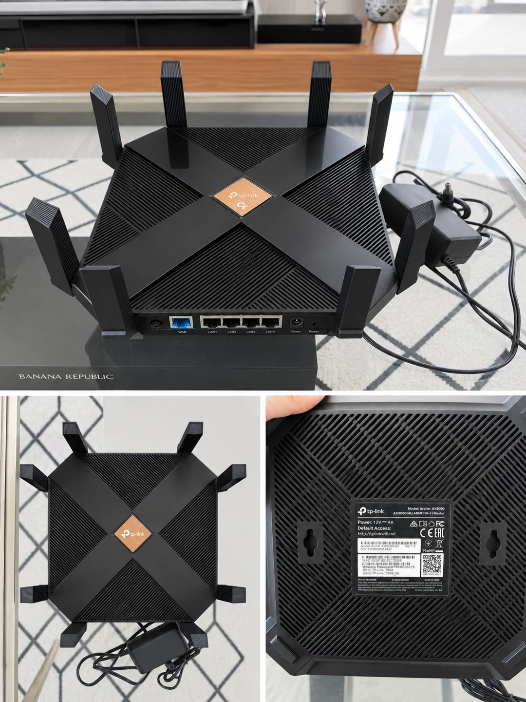 TP-Link Archer AX6000 MU-MIMO Wi-Fi Router