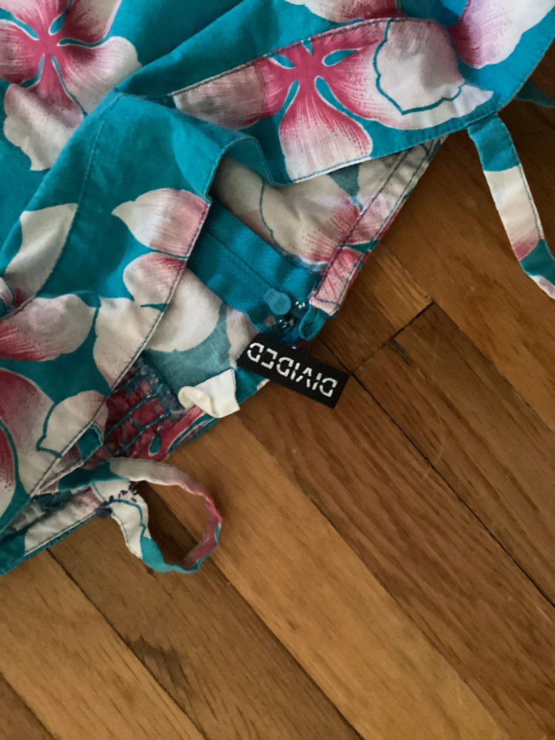 DIVIDED Blue Floral Dress - photo 2