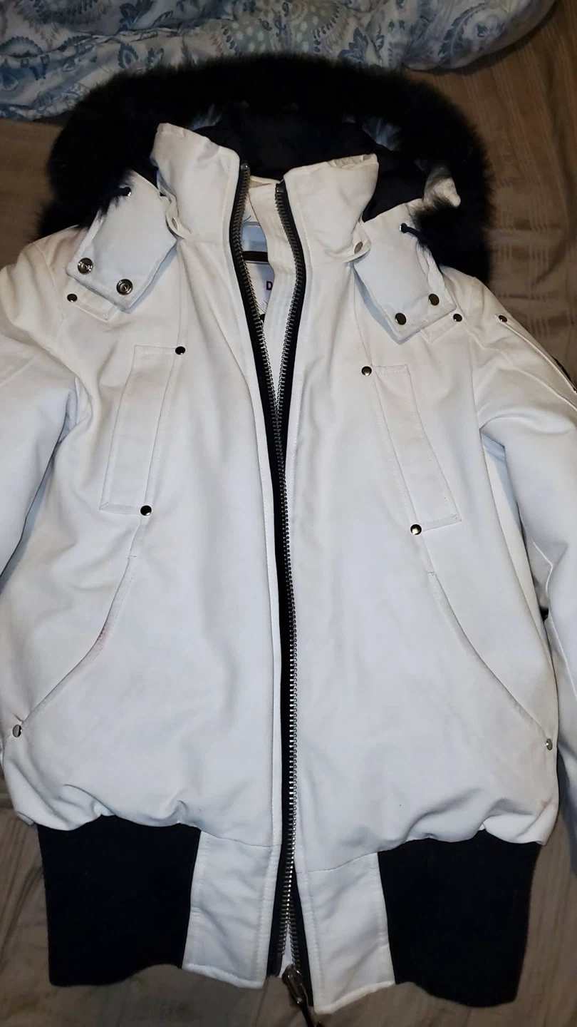 Moose Knuckles Down Filled Bomber Jacket