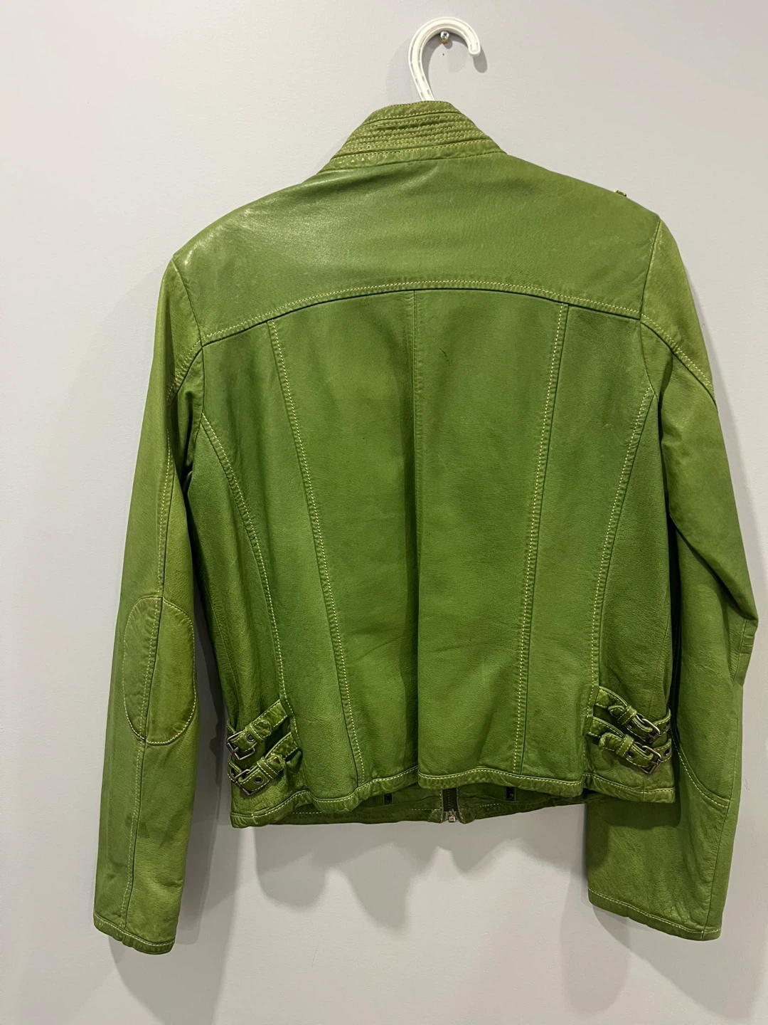 Danier Green Leather Jacket - Medium - photo 2
