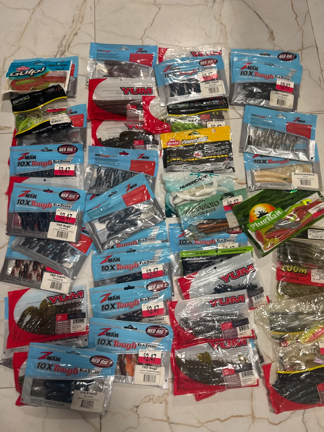 YUM Spine Craw Fishing Bait