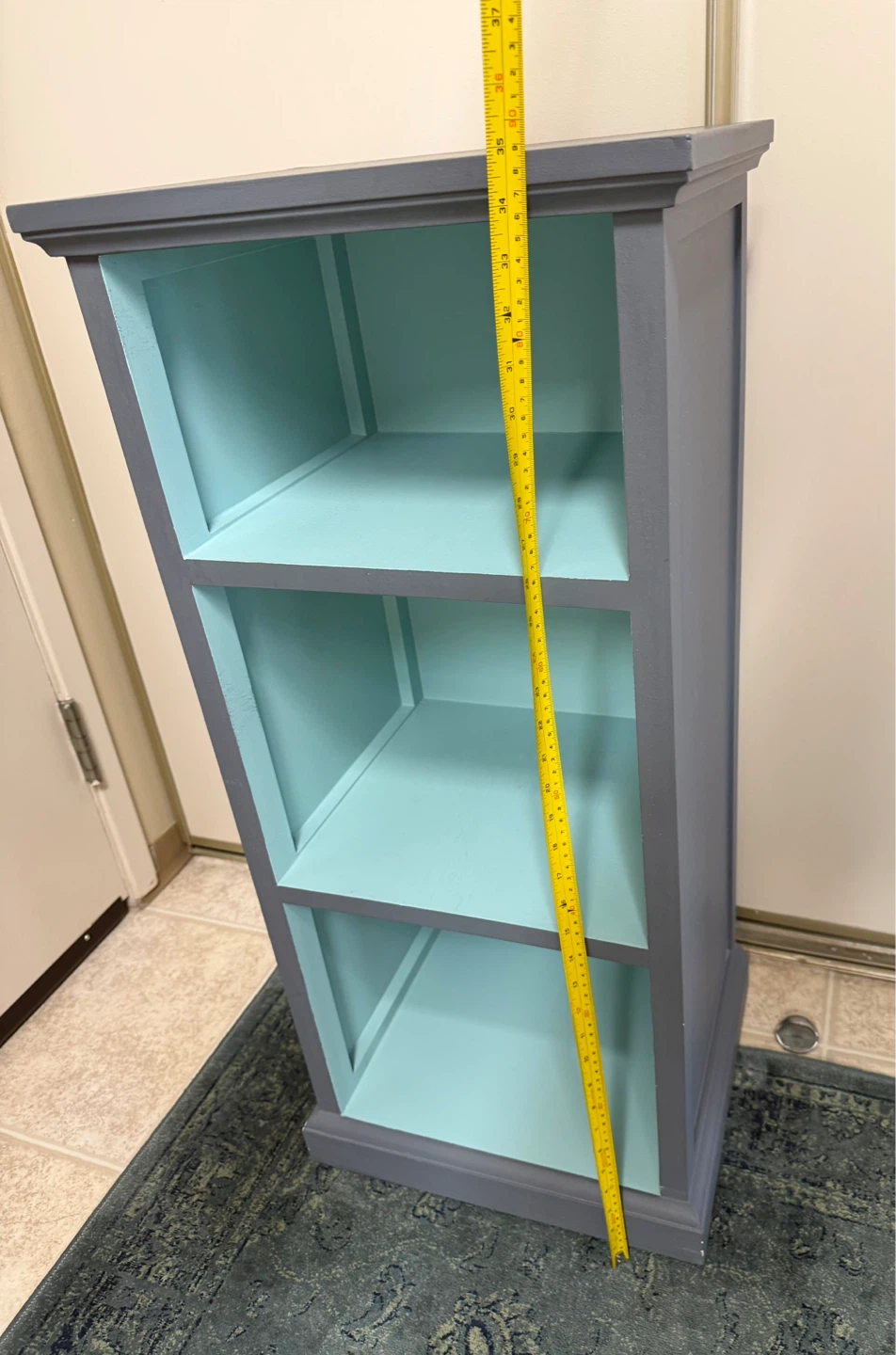Solid wood bookcase or shelving unit - photo 2