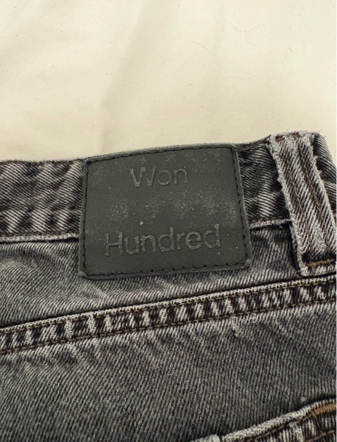 Won Hundred - Men’s Gray Genoa Straight Jeans - photo 5