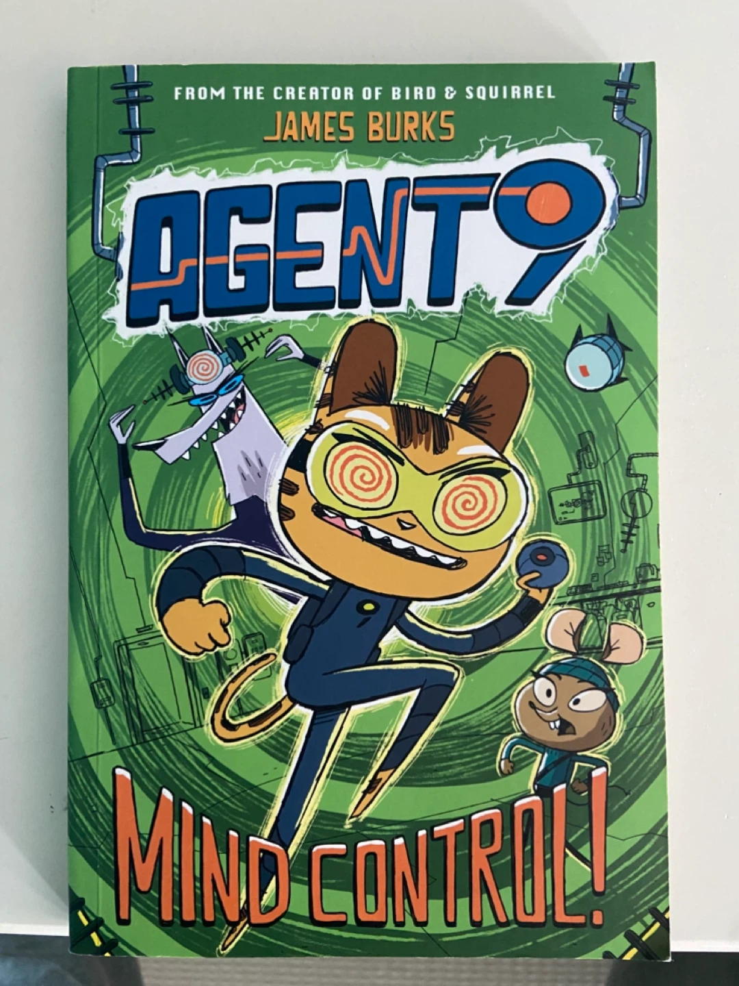 Agent 9: Mind Control! Book by James Burks