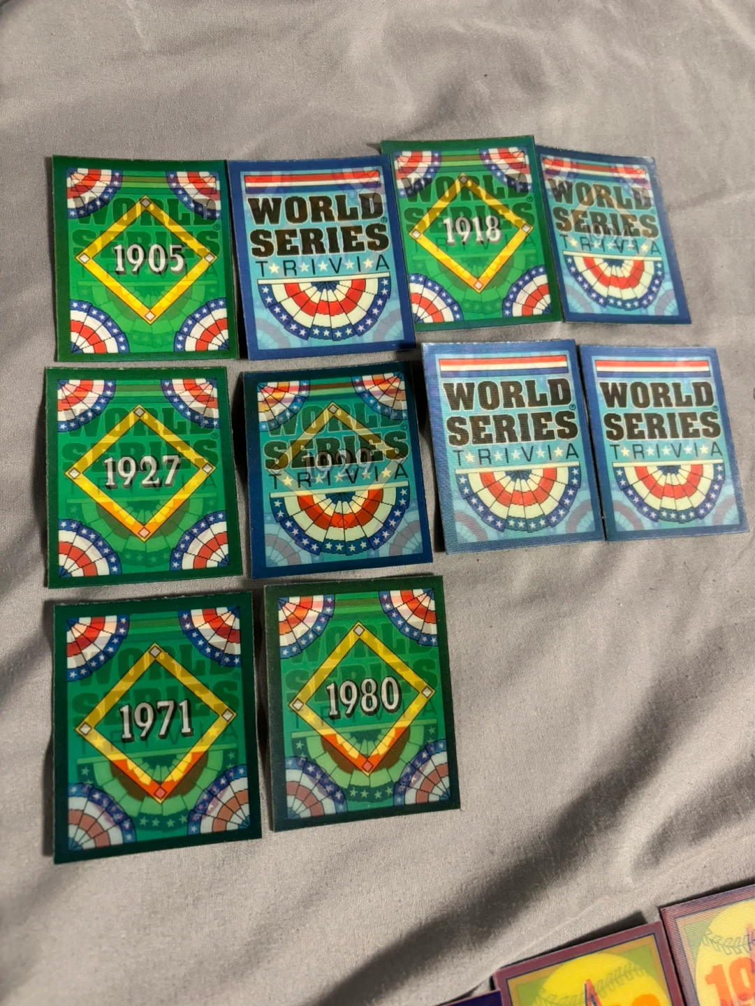 World Series mini Hologram Cards
