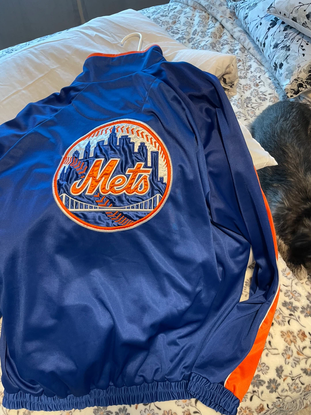 New York Mets Jacket XL/G Carl Banks Merchandise - photo 2