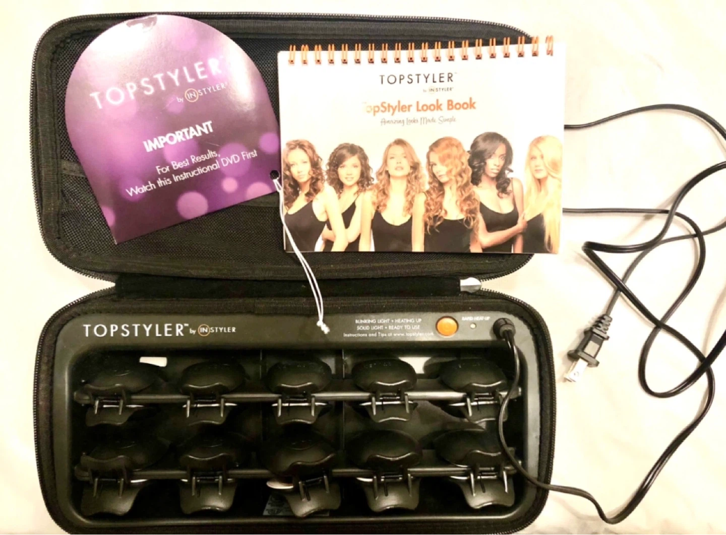 TOPSTYLER by INSTYLER Hair Roller Set with Case