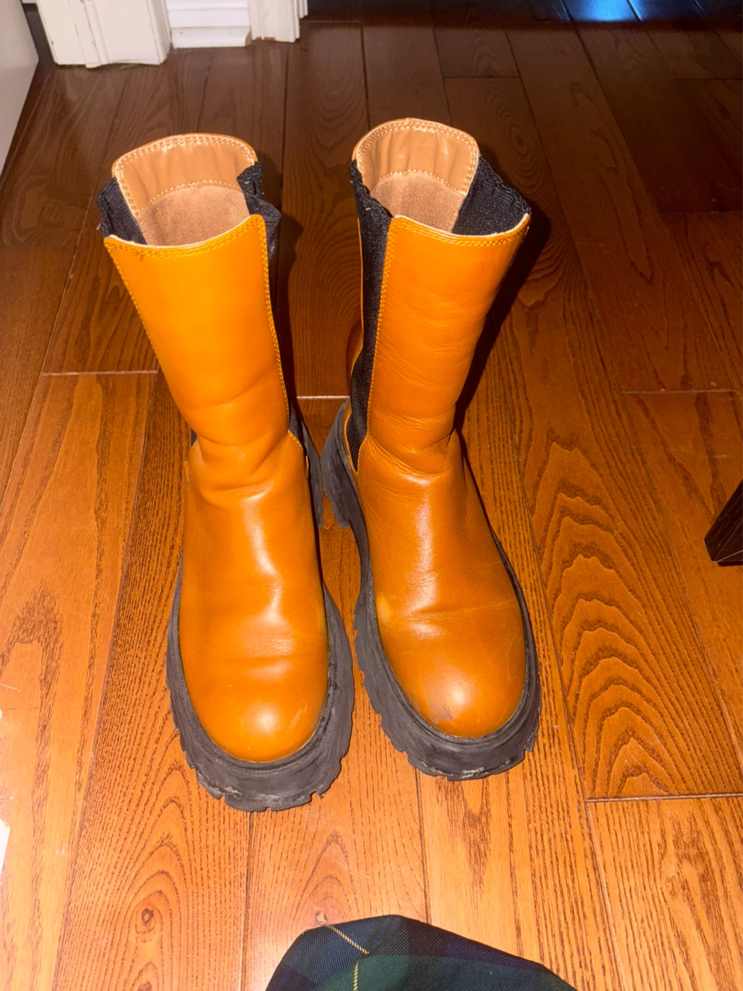 Tan Leather Chelsea Boots - photo 2