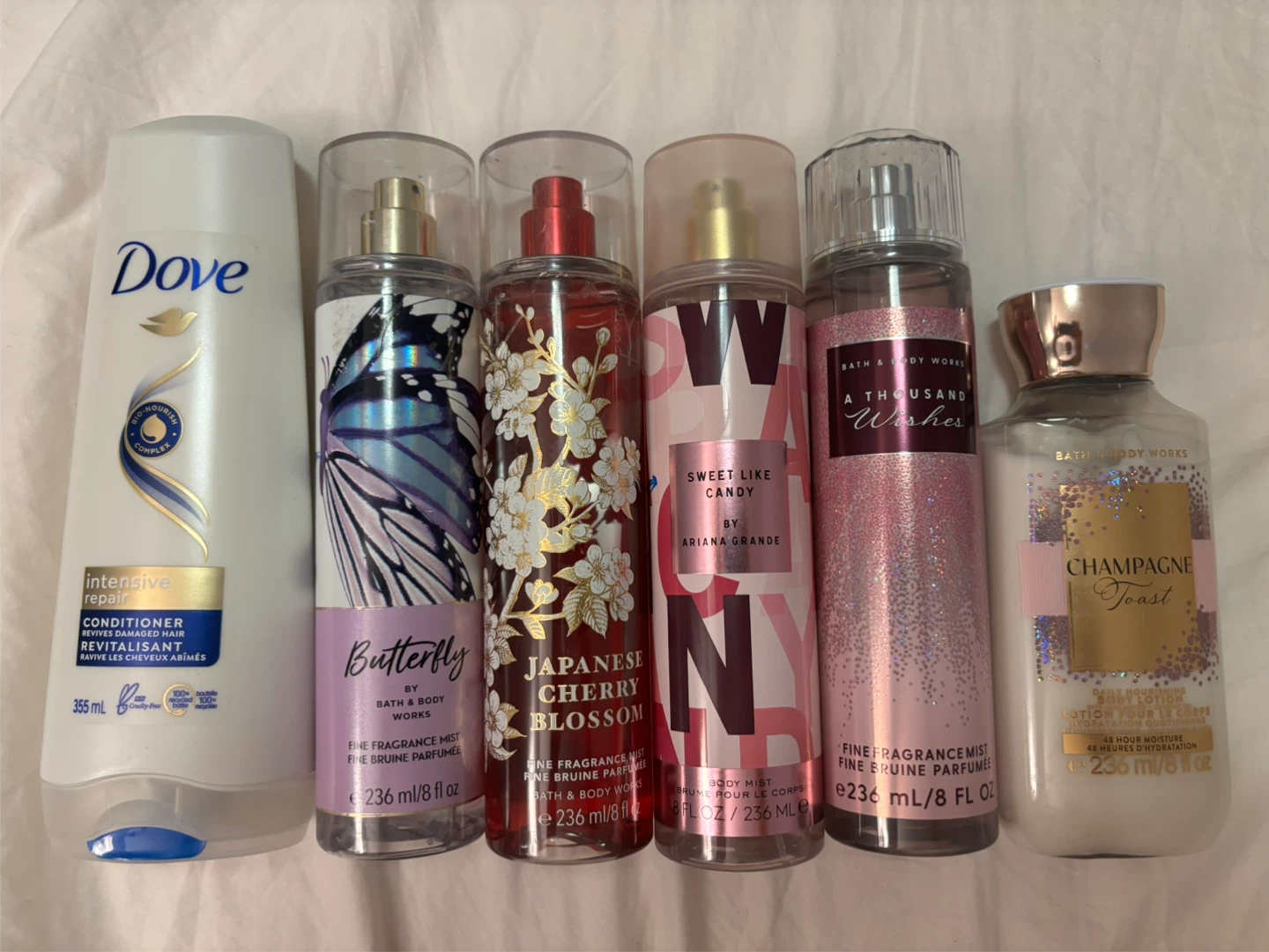 Bath & Body Works Fine Fragrance Mists Bundle