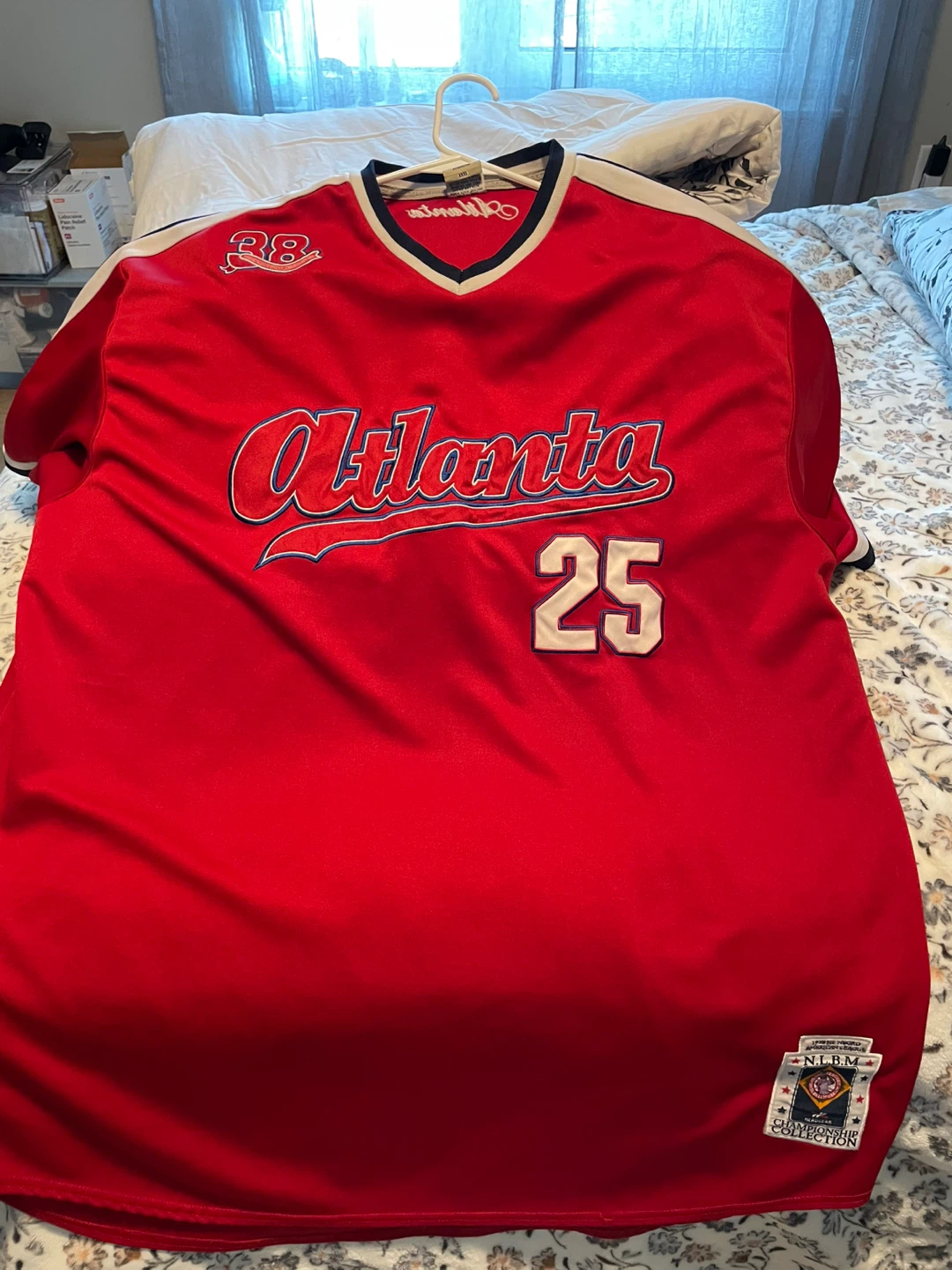 Atlanta Braves Baseball Jersey #25 XXXL