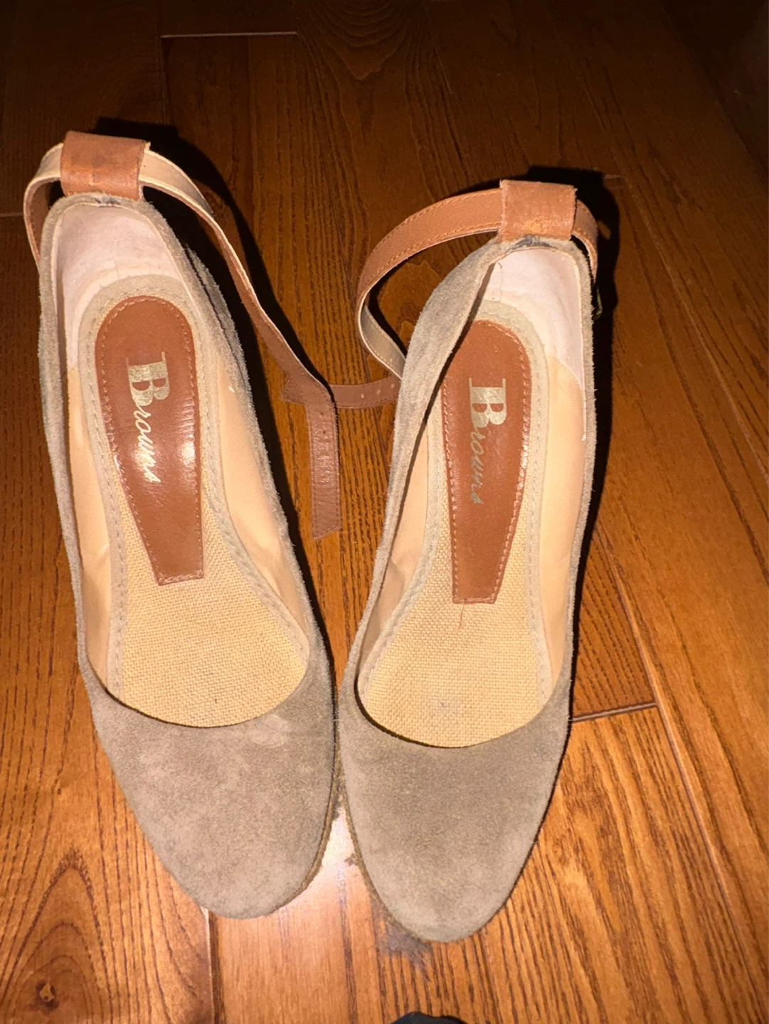 Browns Espadrille Wedge Heels