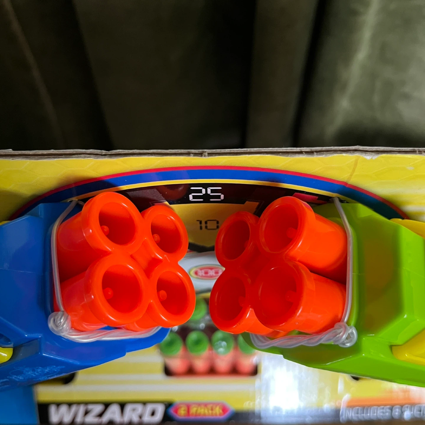 NEW Buzz Bee Toys Air Warriors Ultra-Tek Wizard 2-Pack 8 Darts - photo 4