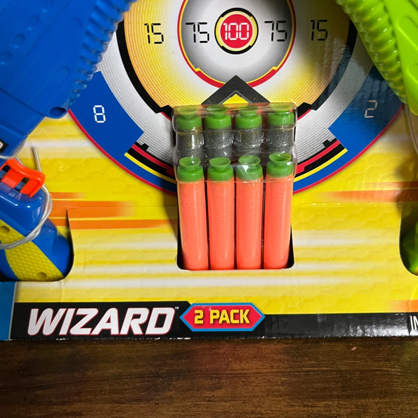 NEW Buzz Bee Toys Air Warriors Ultra-Tek Wizard 2-Pack 8 Darts - photo 5