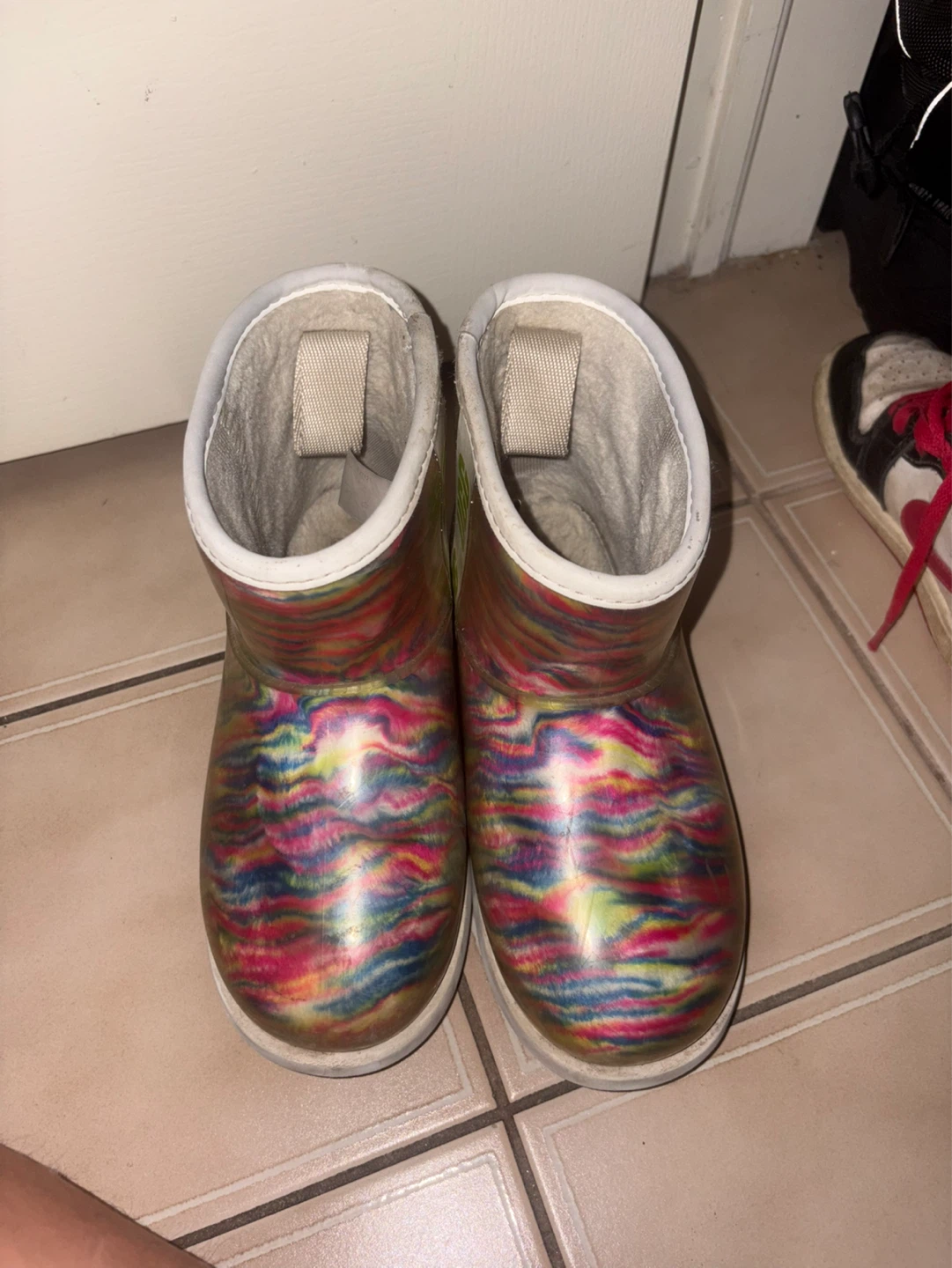 UGG Waterproof Boots - Rainbow Swirl