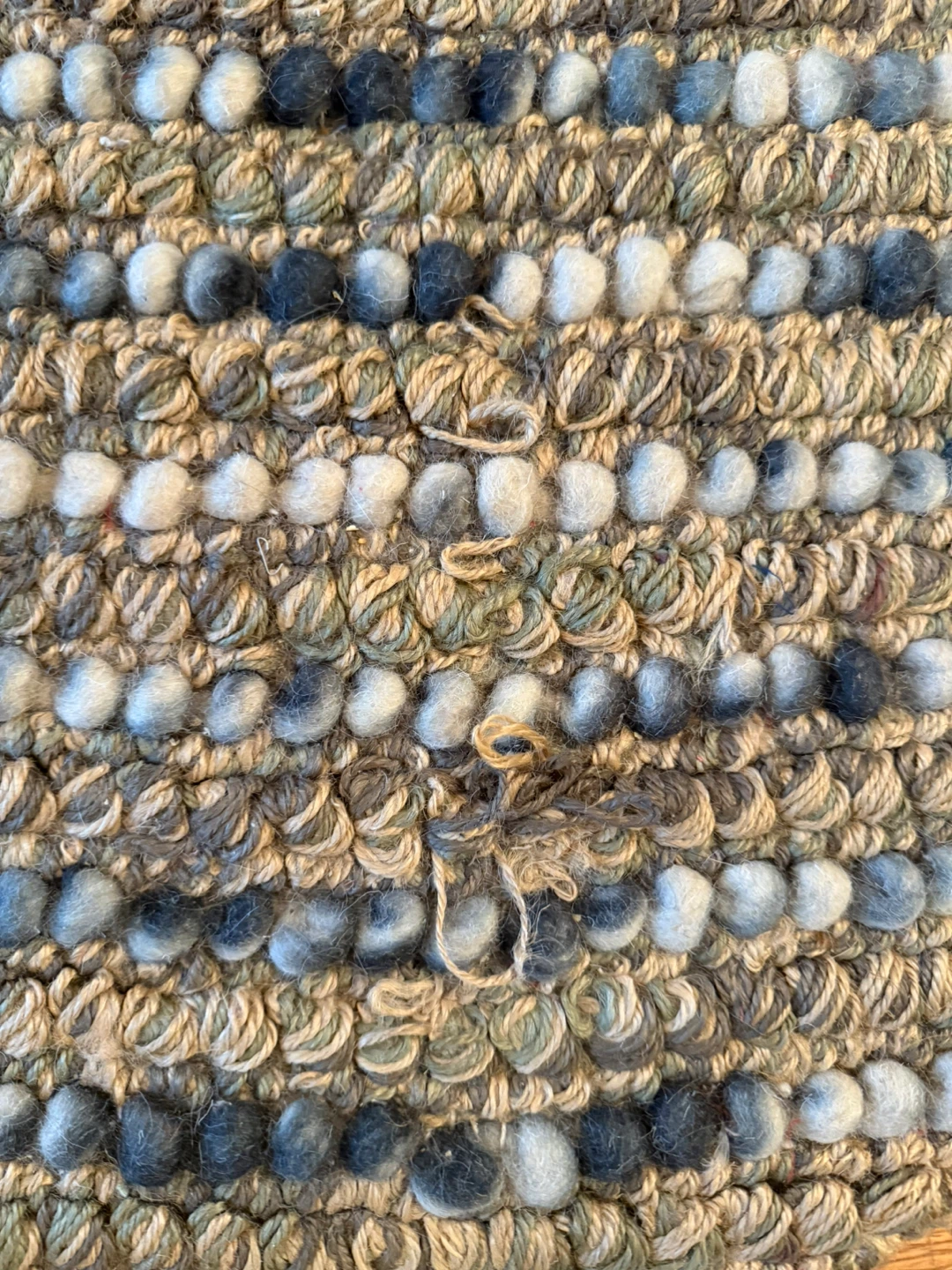 Safavieh 4’ round jute wool rug - photo 5
