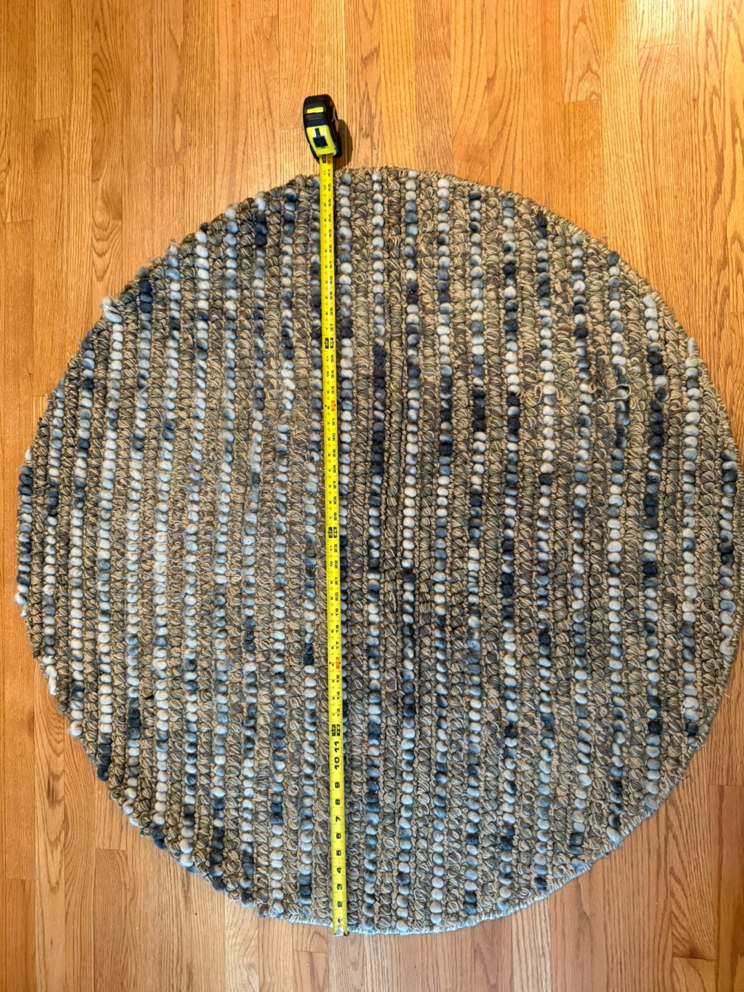 Safavieh 4’ round jute wool rug - photo 2