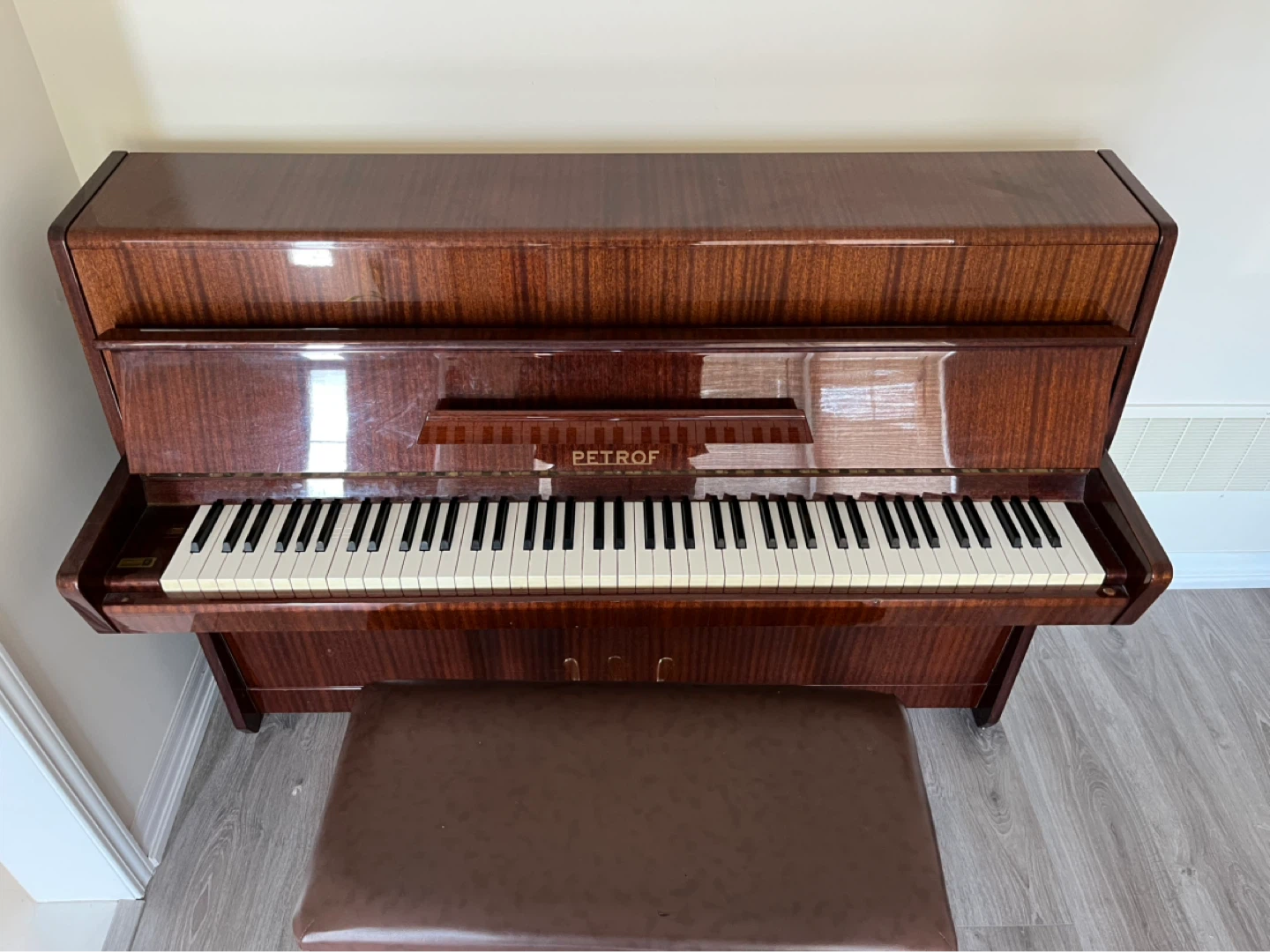 Petrof Upright Piano with Bench - photo 2
