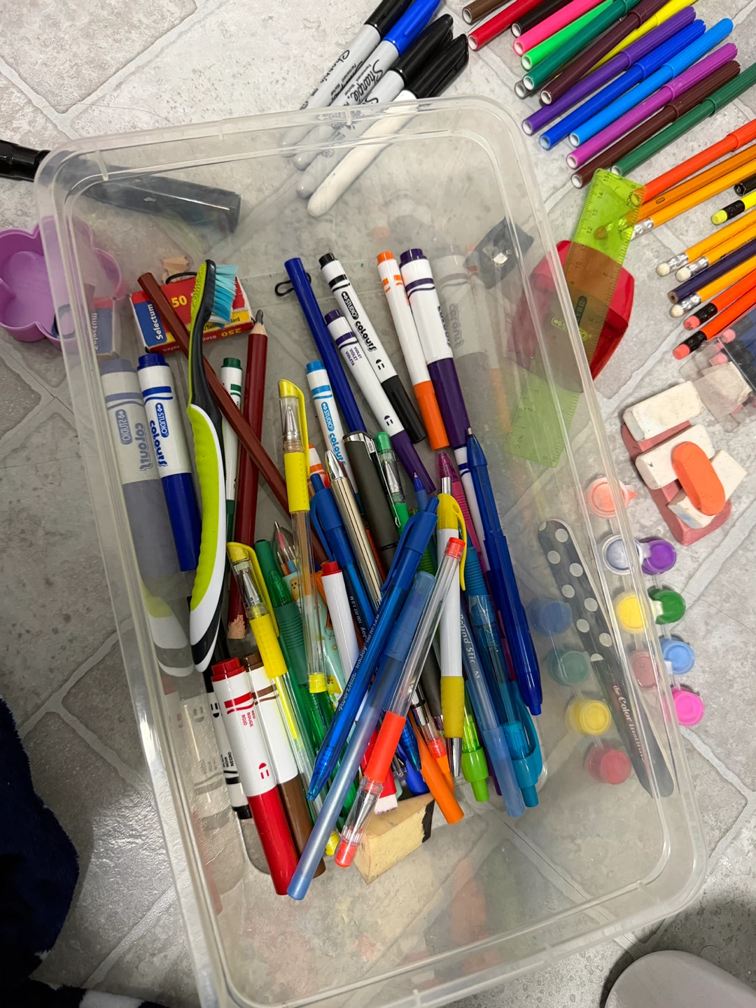 Assorted Art Supplies - Markers, Pencils, Paint & More - photo 4