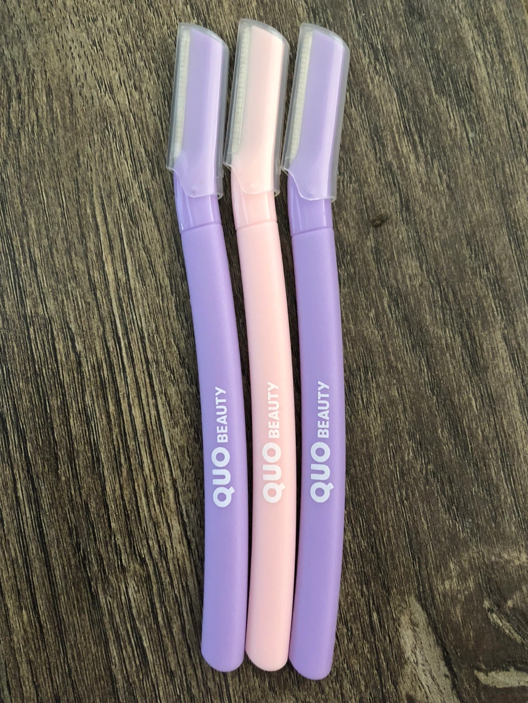QUO Beauty Face Razors - Set of 3