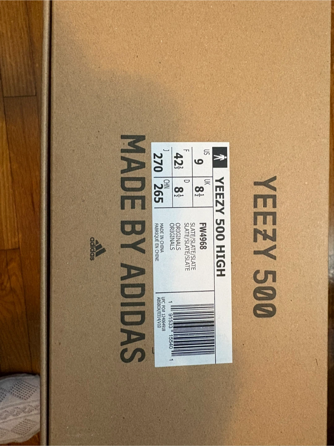 Adidas Yeezy 500 High Slate - photo 5