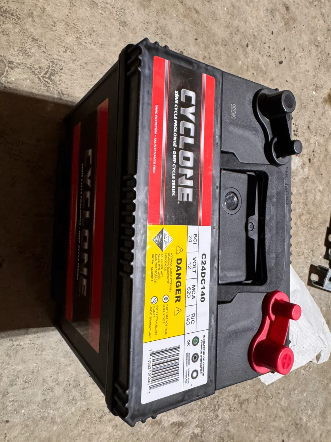 Deep cycle battery - photo 2