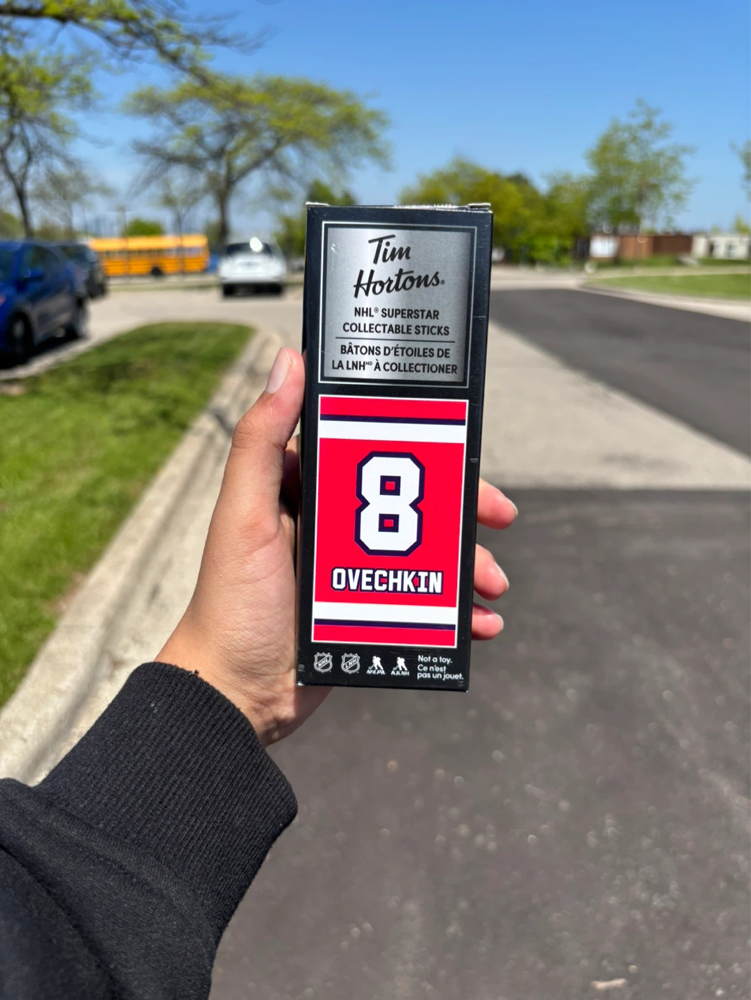 Tim Hortons NHL Superstar Collectable Stick - Ovechkin #8