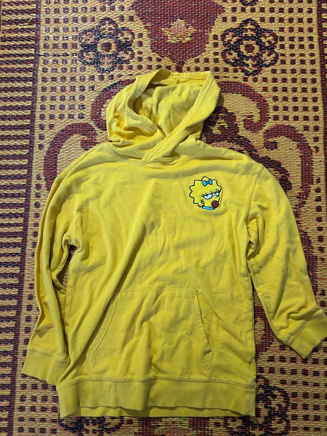 Yellow Simpsons Maggie Hoodie