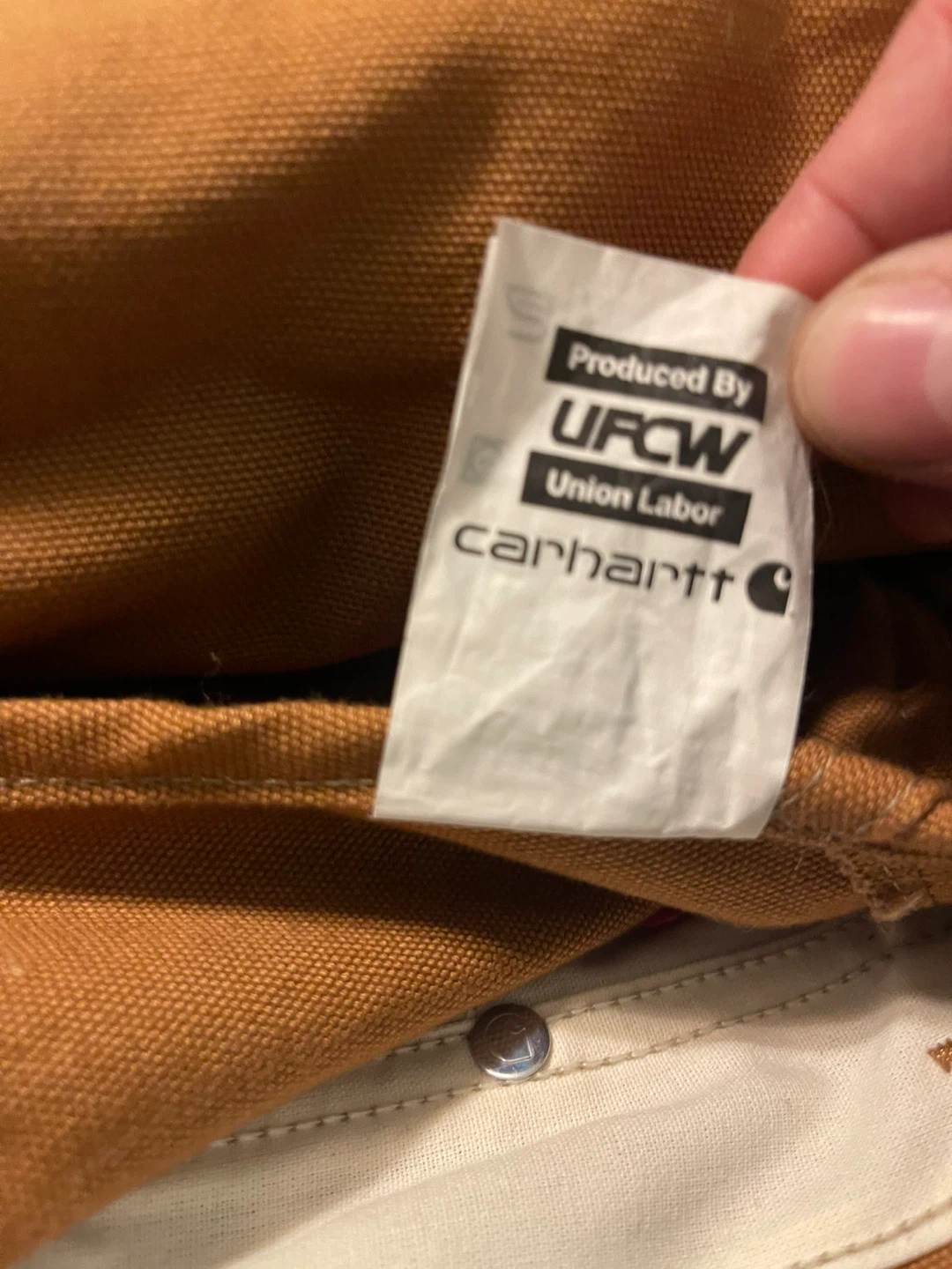 Carhartt Bib Overalls R02 BRN 44x32 - photo 4