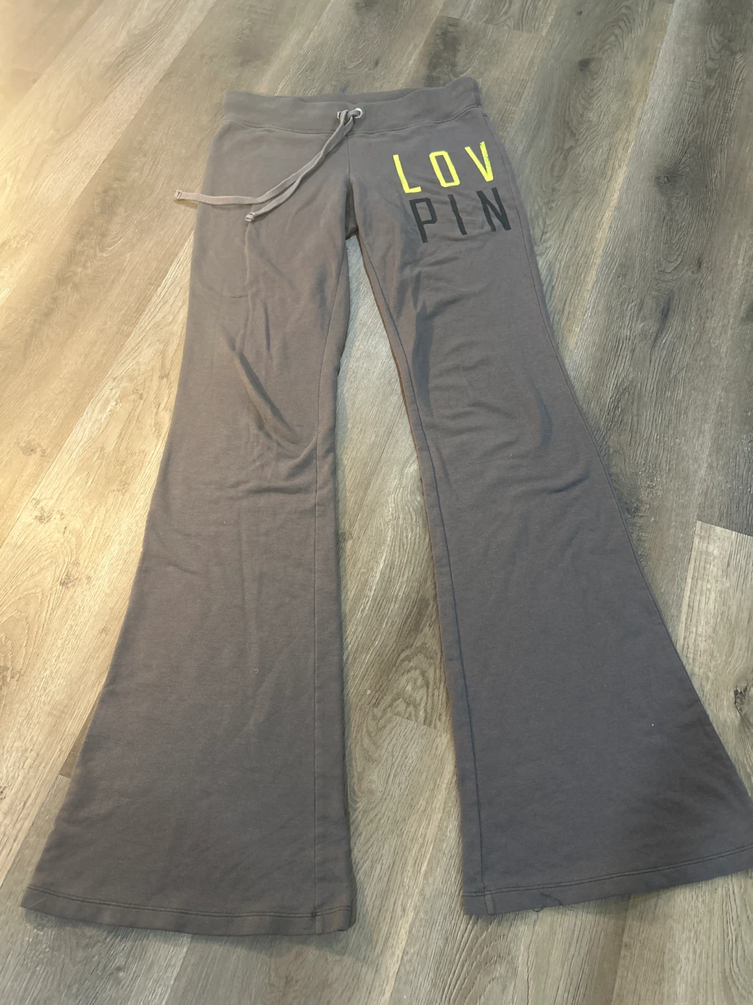 Victoria's Secret PINK "Lovin' Pink" Flare Sweatpants XS