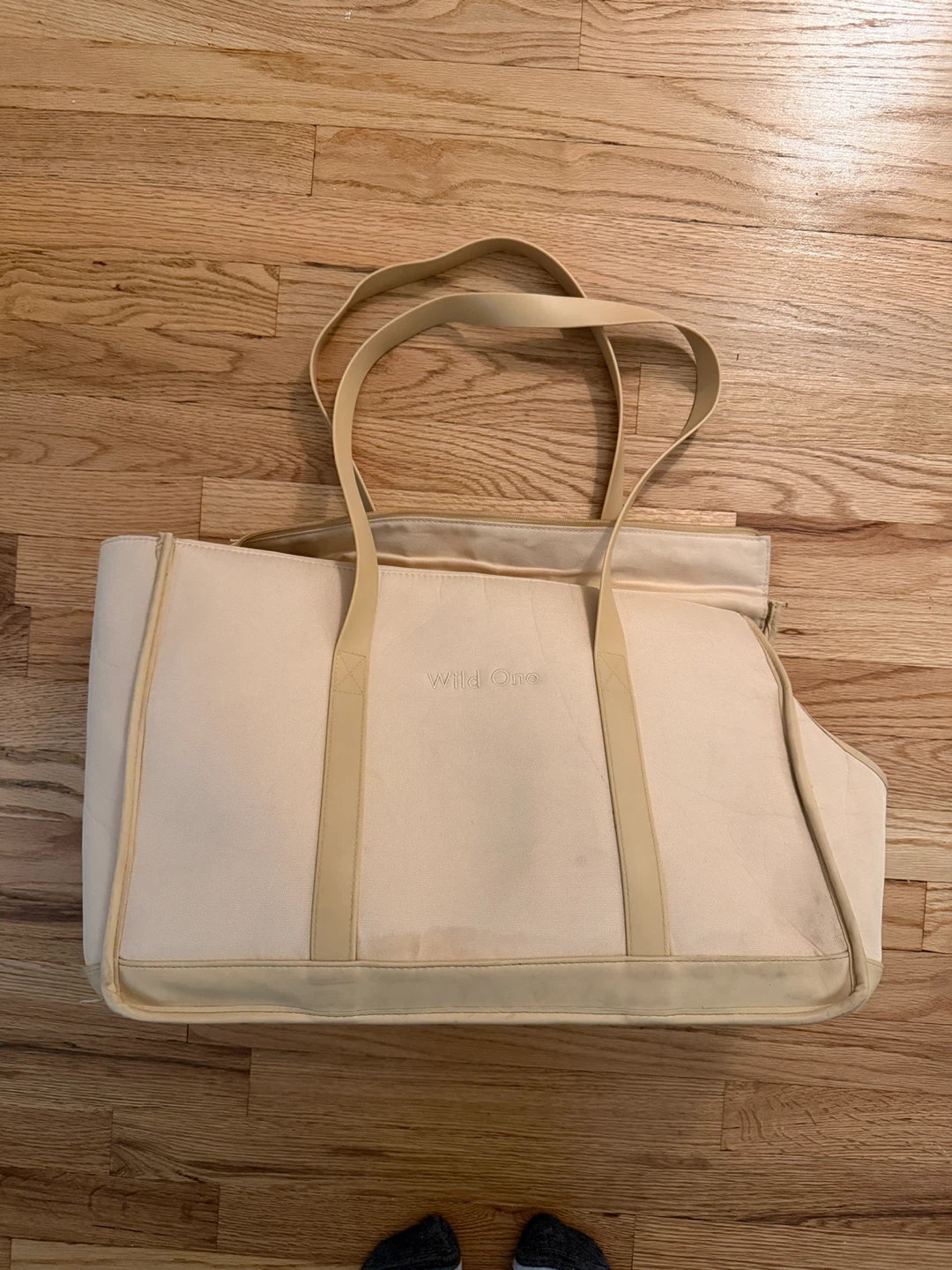 Wild One Pet Carrier Tote Bag - Beige - photo 3