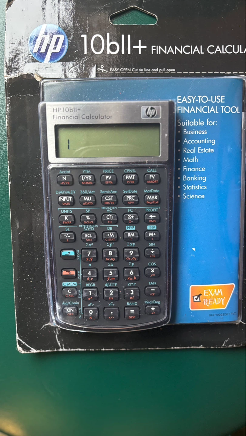 HP 10bII+ Financial Calculator - photo 2